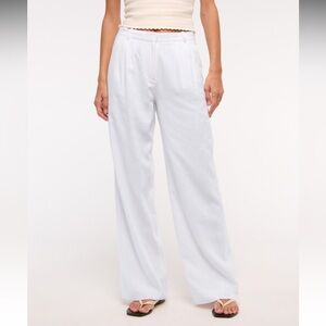 Abercrombie A&F Sloane Tailored Linen Blend Pant - Sz 8/29 Long